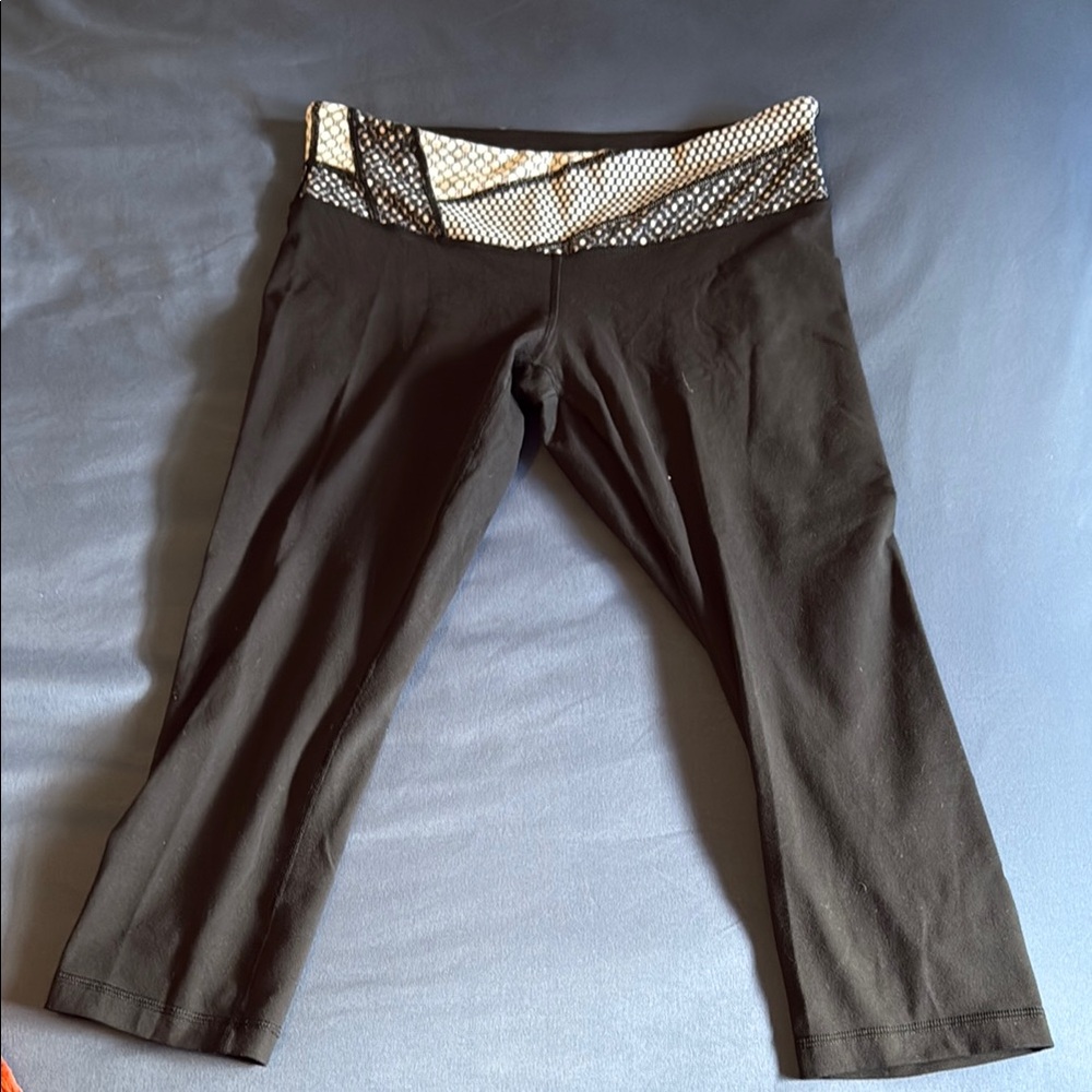 Lululemon Yoga Pants with Detailed Waist